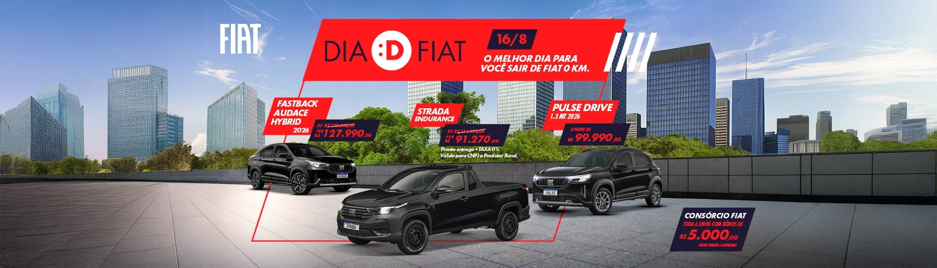 DDM Varejo Fiat Dia D agosto