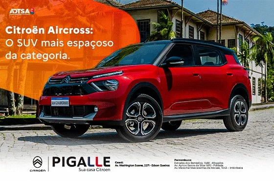 Citroën Aircross | O SUV mais espaçoso da categoria