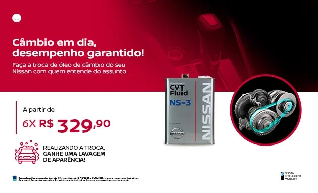 1.6 Sense CVT - Troca de Óleo de Câmbio Nissan 1.6 Sense CVT - Troca de Óleo de Câmbio Nissan