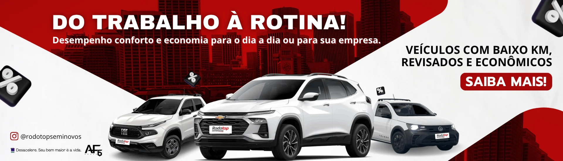 Seminovos com Desempenho e Economia | Rodotop Seminovos