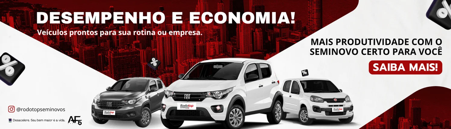 Desempenho e Economia | Seminovos com Garantia na Rodotop