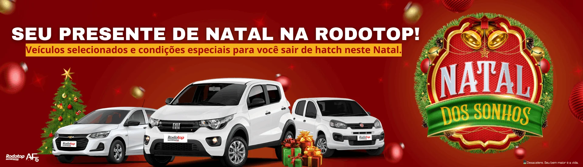Ofertas de Natal em Hatchs | Rodotop Seminovos