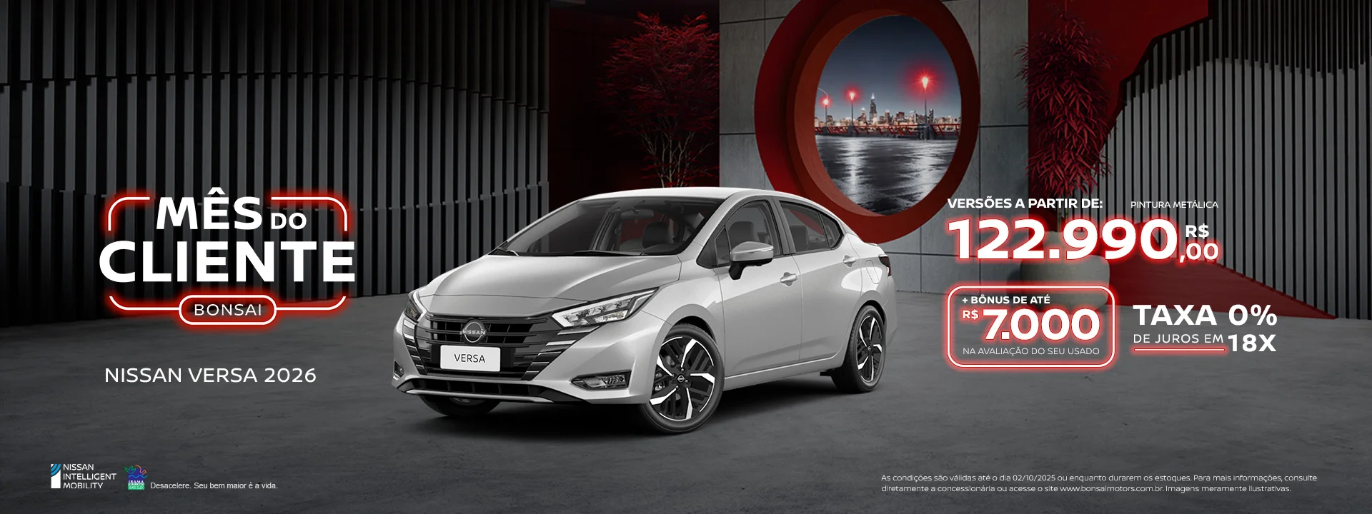 Novo Nissan Versa 2026