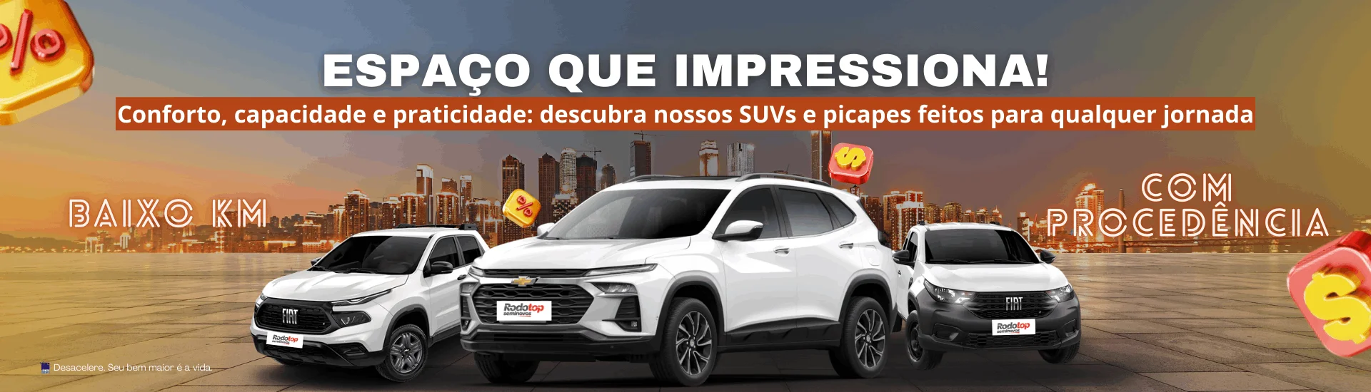 SUVs e Picapes com Espaço que Impressiona | Rodotop seminovos