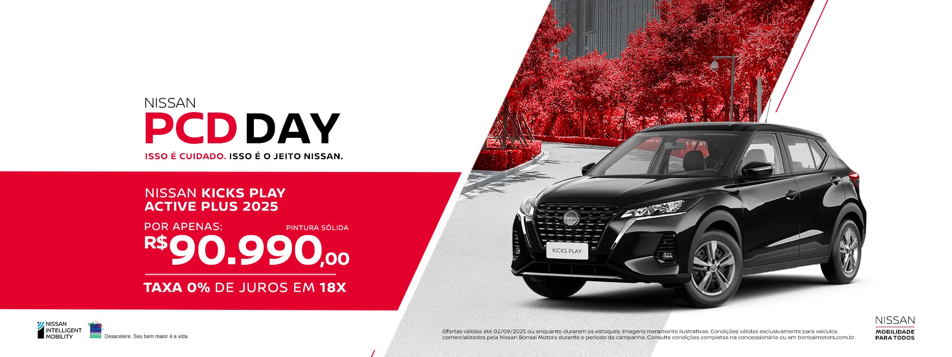 Nissan Kicks play active pcd