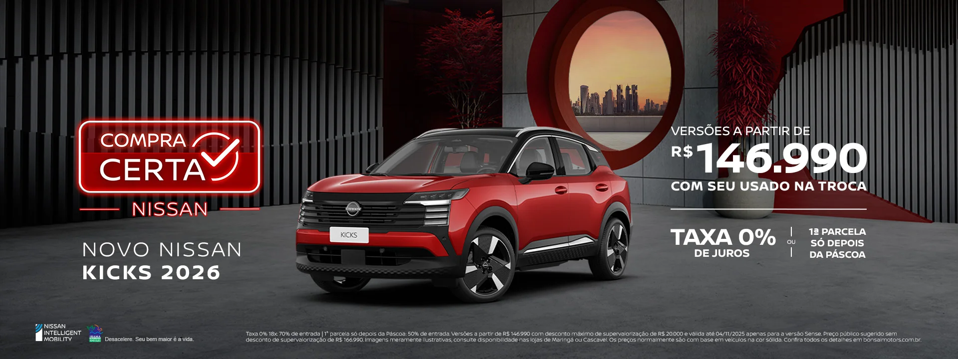 Novo Nissan Kicks 2026