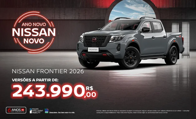 Attack AT 4x4 - Nissan Frontier 2026 – Robustez e Performance