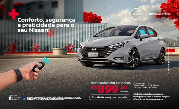 1.6 Sense CVT 2026 - Automatizador de vidros 