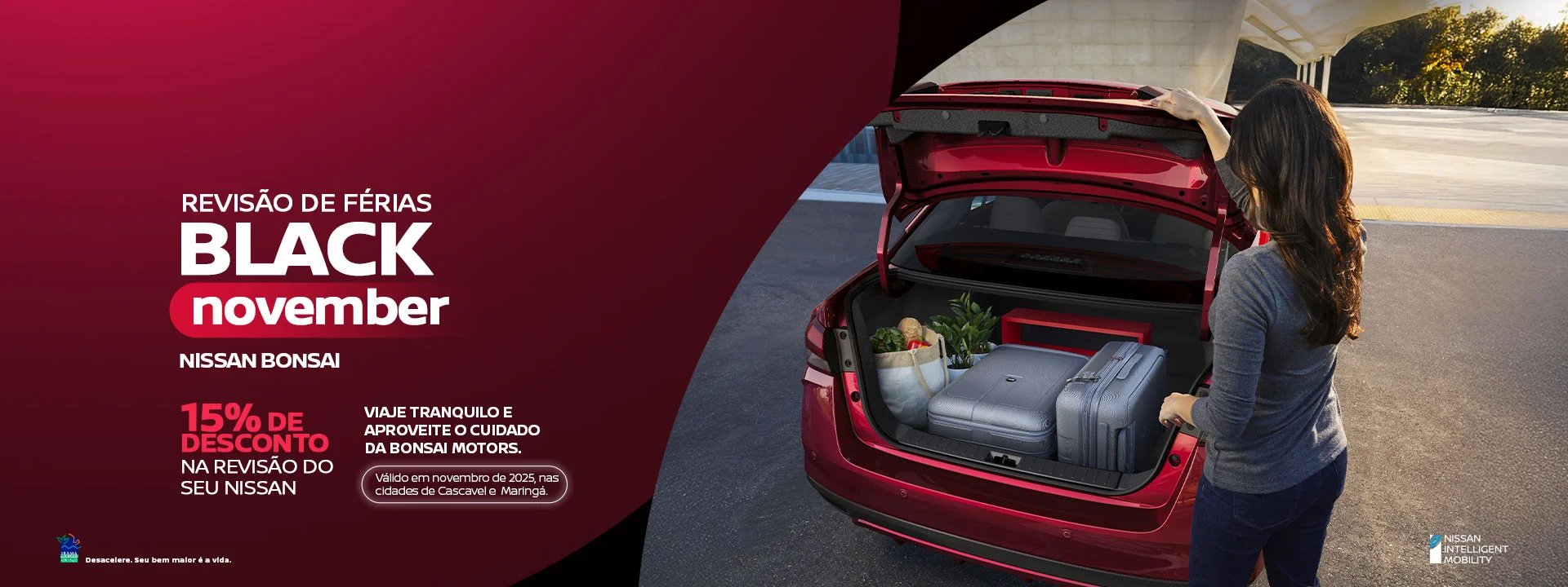 Black November Nissan Bonsai