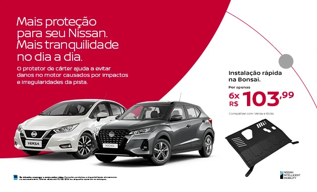 1.6 Sense CVT - CLÁSSICOS NISSAN – Troca de Óleo
