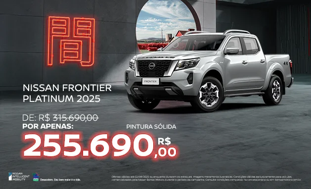 Platinum AT 4x4 2025 - Nissan Frontier Platinum 2025 Platinum AT 4x4 2025 - Nissan Frontier Platinum 2025