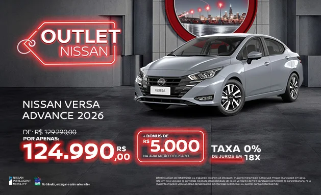 1.6 Advance CVT 2026 - Nissan Versa Advance 2026