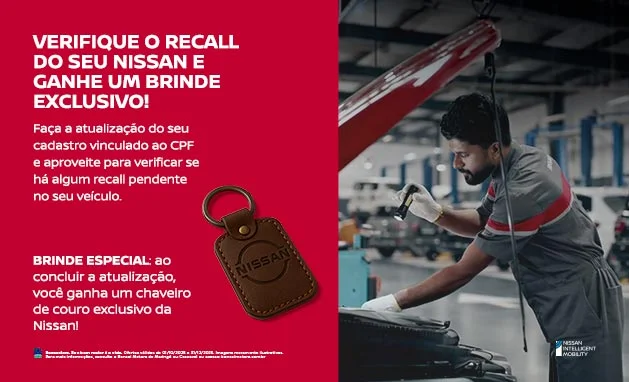 Verificação de recall Nissan Verificação de recall Nissan