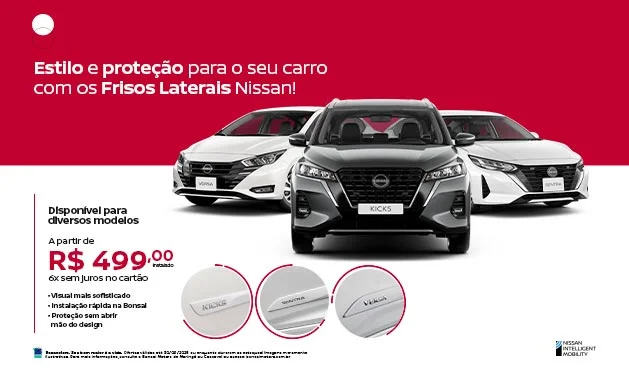 Frisos Laterais Originais Nissan Frisos Laterais Originais Nissan