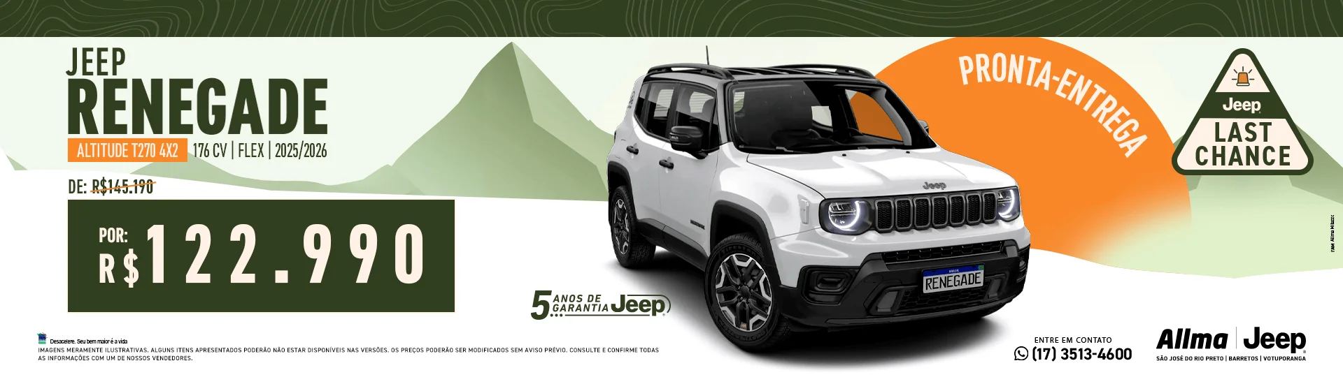 Jeep Renegade Altitude T270 4x2