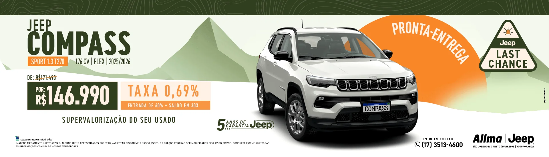 Jeep Compass Sport 1.3 T270