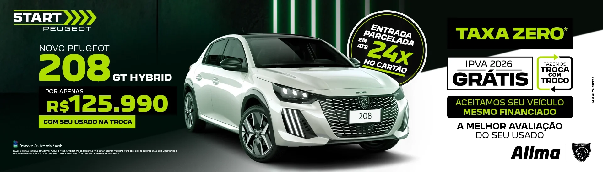 Novo Peugeot 208 GT Hybrid 25/26