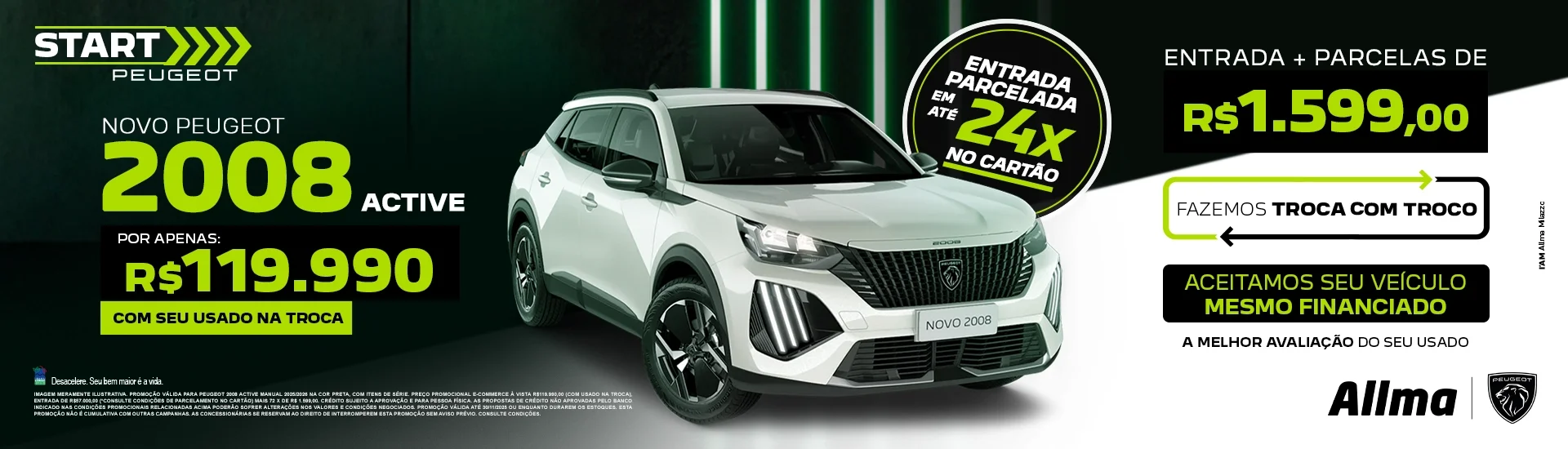 Novo Peugeot 2008 Active 25/26