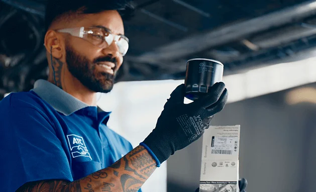 Troca de óleo + Filtro VW