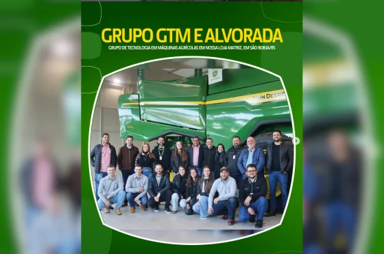 Grupo de Tecnologia em Máquinas Agrícolas em nossa Matriz, em São Borja.
