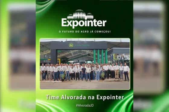 Chegamos ao último dia de Expointer e nossa energia continua a mesma! 🚜💚