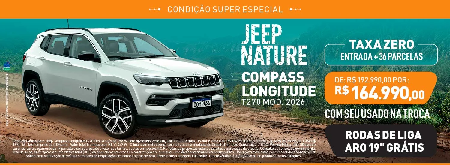 Jeep Nature Compass Longitude