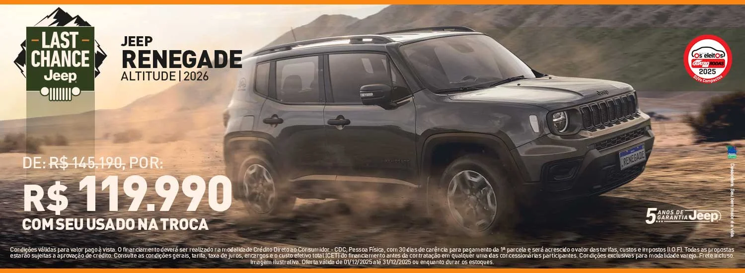 Jeep Renegade Altitude 2026