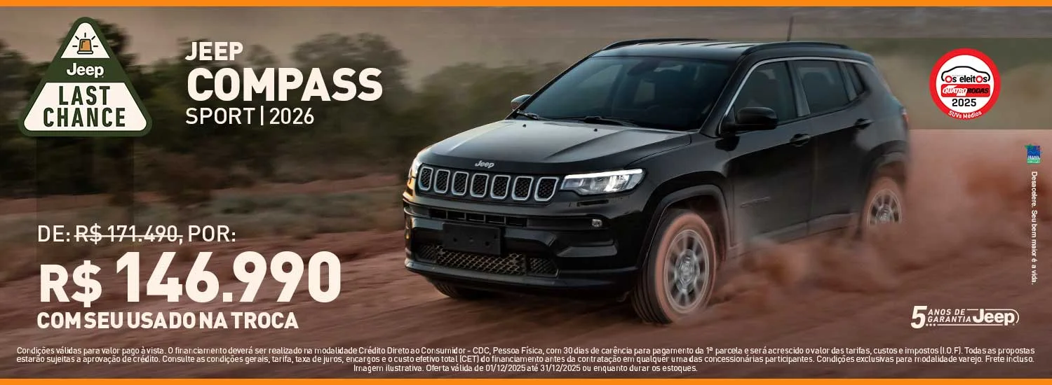 Jeep Compass Sport 2026