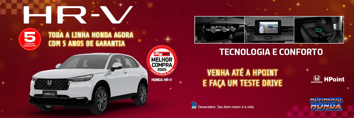 Venha conhecer a HR-V