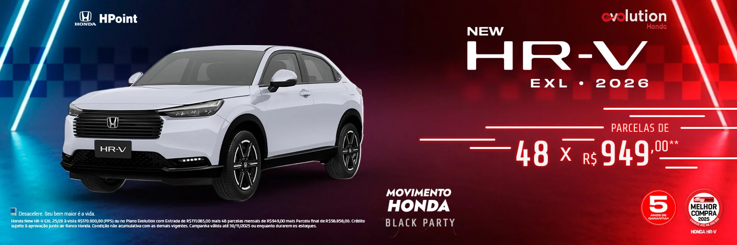 HR-V no Plano Evolution