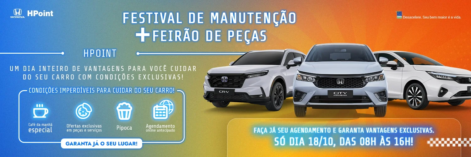 Festival de Manutenção + Feirão de Peças