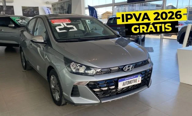 Novo HB20S Comfort Plus MT 2025 - HB20S 1.0 COMFORT 4P AUT