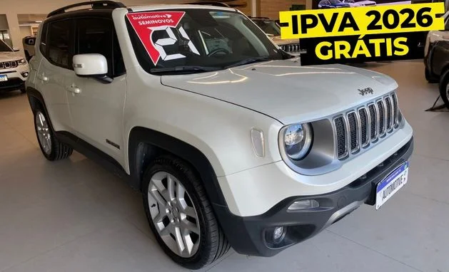 Renegade Limited AT 1.8 16V Flex - RENEGADE LIMITED 1.8 AT 2021