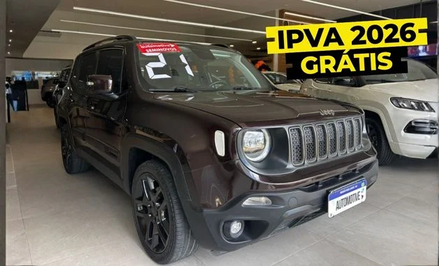 Renegade Limited AT 1.8 16V Flex - RENEGADE 1.8 LIMITED 4P AUT.