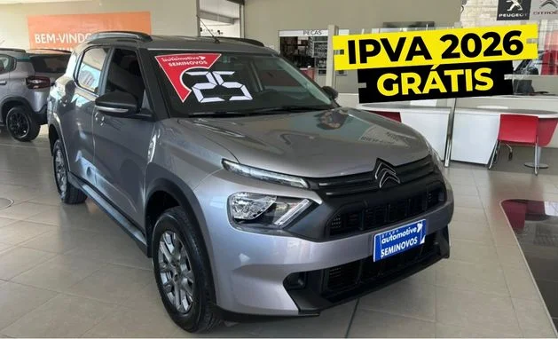 Aircross 7 Feel Pack Turbo 200 AT 24/25 - C3 AIRCROSS 7 FEEL PACK TURBO 200 AT 24/25