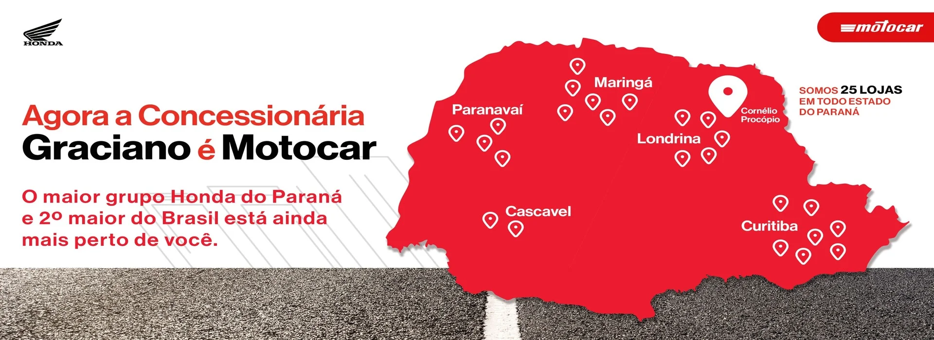 Honda Graciano agora é Motocar!