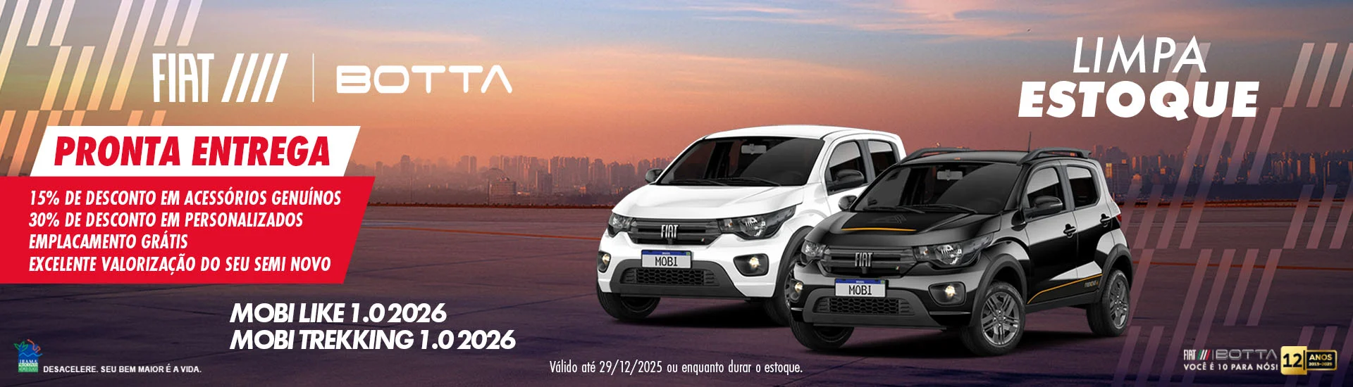 FIAT MOBI – DIVERSOS MODELOS