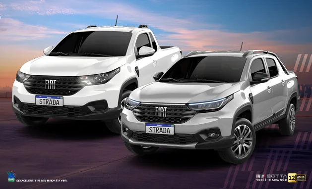 Strada Volcano Cabine Dupla 1.3 AT Flex 2026 - FIAT STRADA – MODELOS DIVERSOS