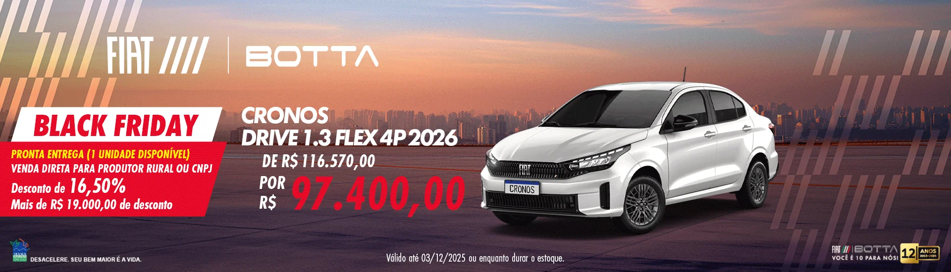 CRONOS DRIVE 1.3 FLEX 4P 2026