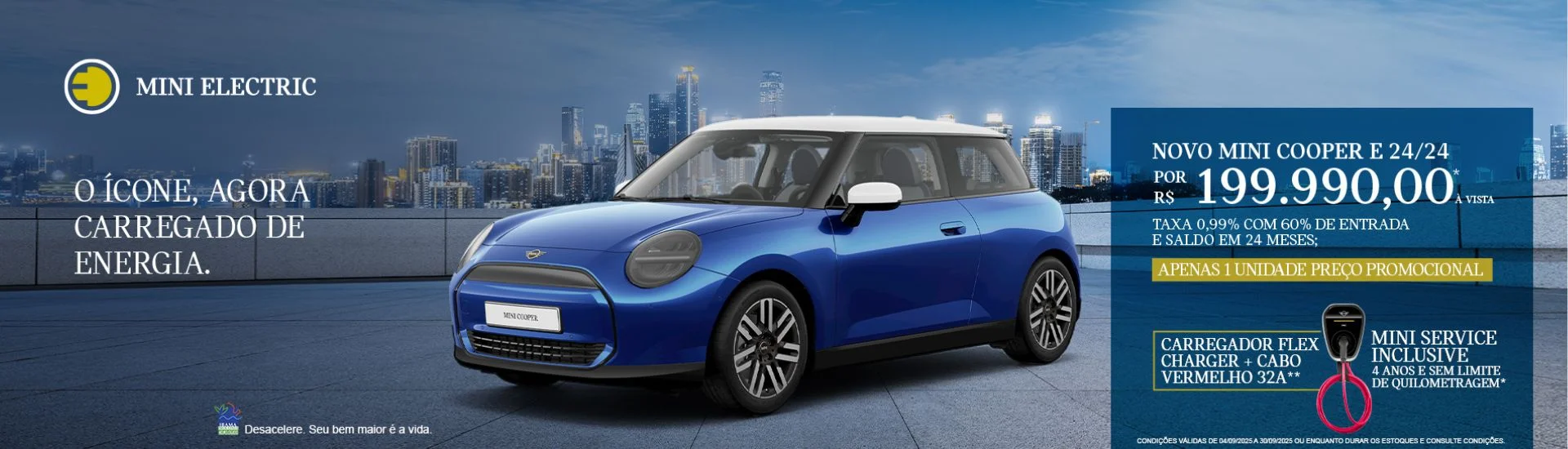 NOVO MINI COOPER S 5 PORTAS
