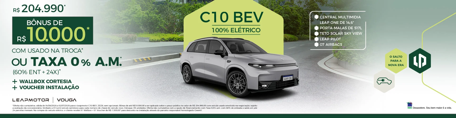 Leapmotor C10 BEV 100% ELÉTRICO