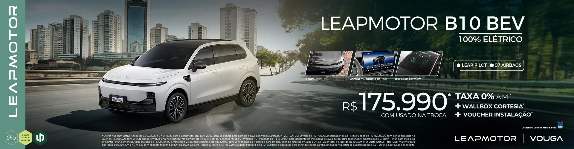 Leapmotor B10 BEV 100% Elétrico