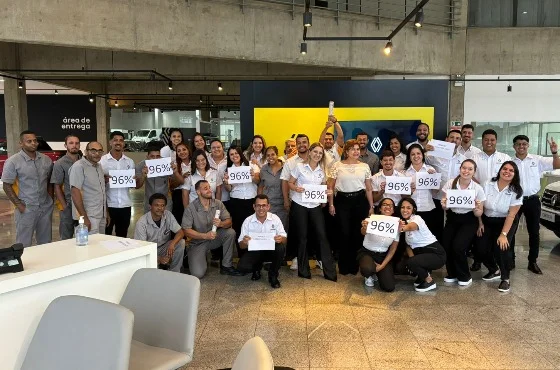 Carmo Sete Lagoas Alcança 96% na Auditoria Renault 2025.