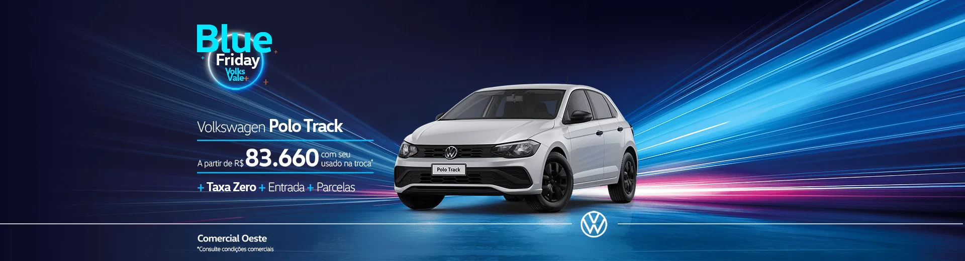 POLO TRACK COM ISENÇÃO DE IPI, ECONÔMICO E EXCELENTE CUSTO BENEFICIO