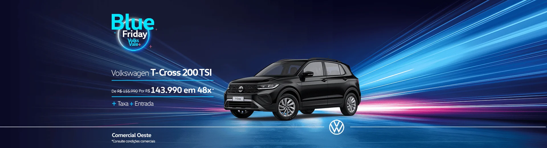 T-CROSS A PARTIR DE R$ 143.990,00