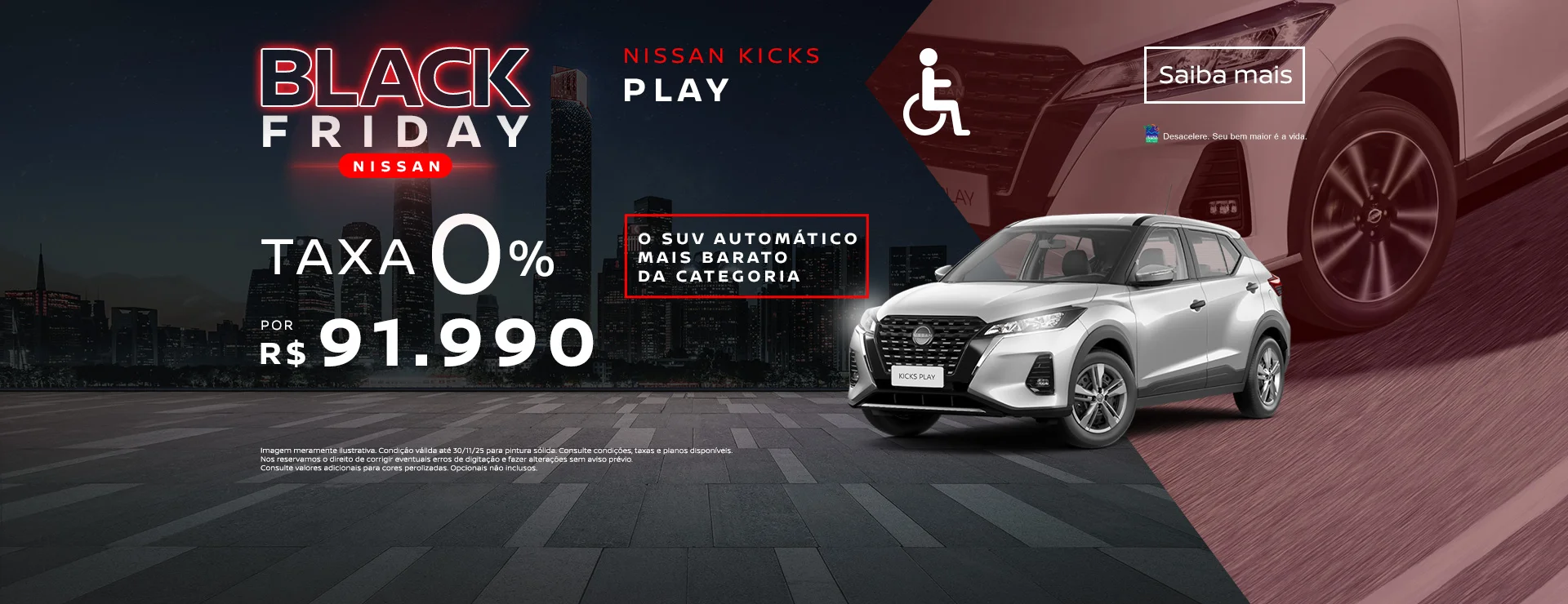 Nissan Kicks Play para PCD
