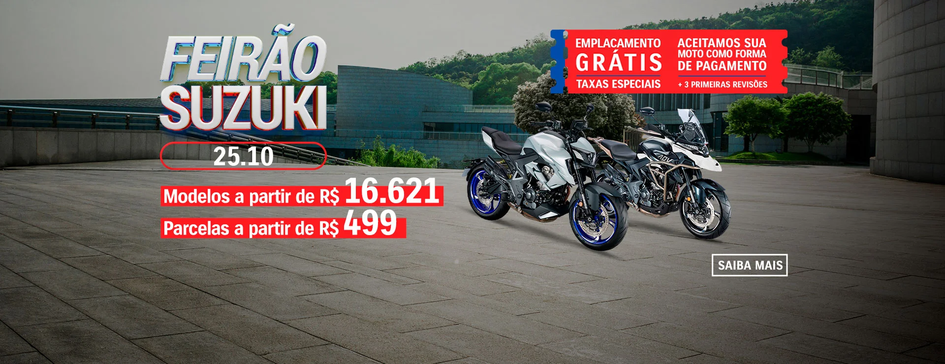 Feirão Suzuki Motos