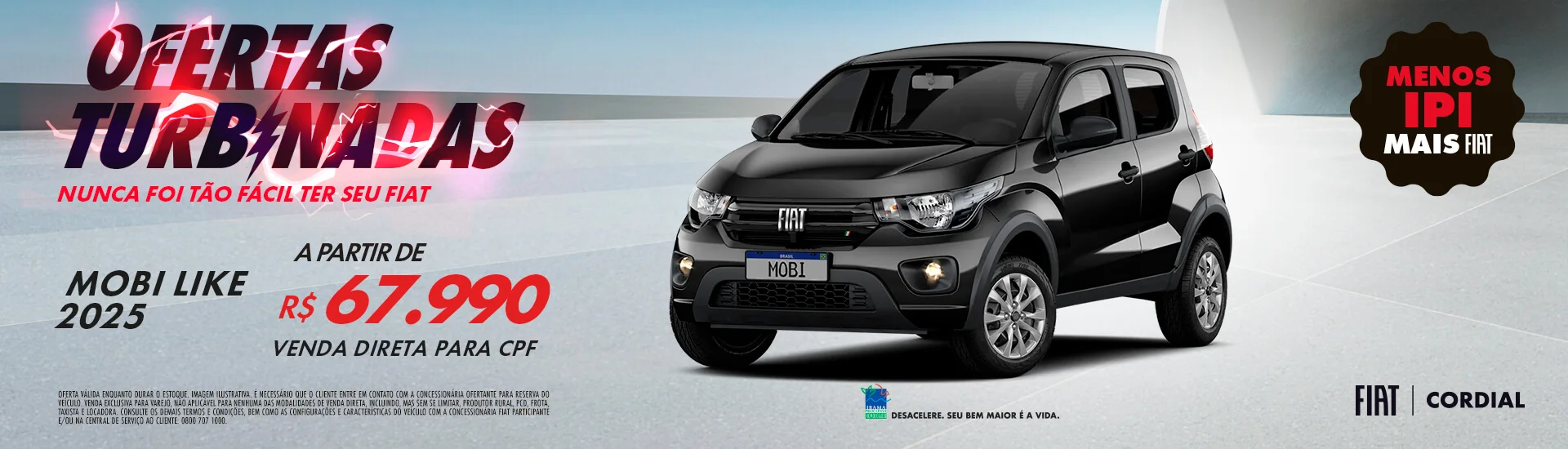 Mobi Like 2025 A partir de R$67.990