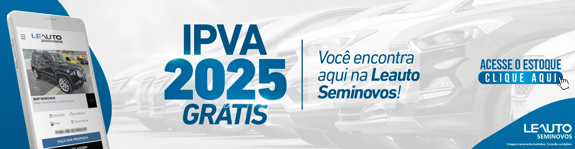 Confira nosso estoque.