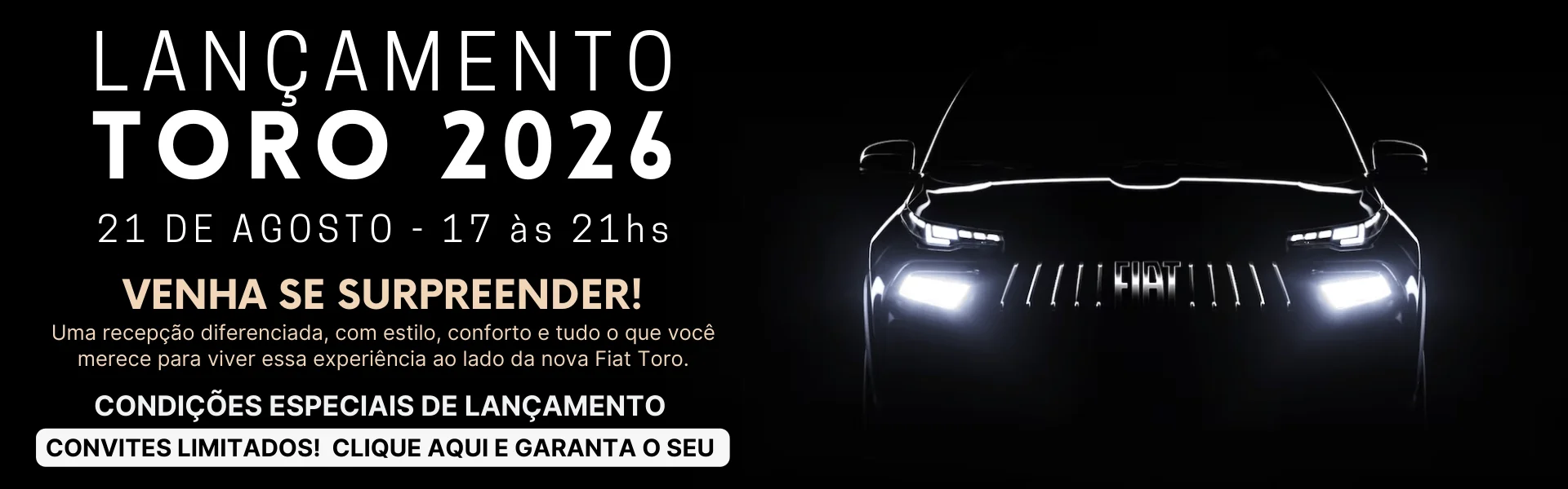LANÇAMENTO TORO